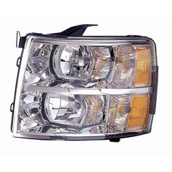 2007-2013 Chevrolet Silverado Pickup - Driver Side Headlight Assembly - GM2502280
