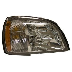 2003 Cadillac Deville FWD Head Lamp Passenger Side FWD HQ - OEM# 25753462/19245432 - GM2503271-3