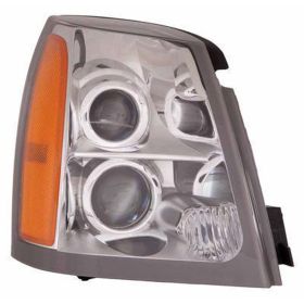 2004-2009 Cadillac Srx Head Lamp Passenger Side Halogen HQ - GM2503287-3