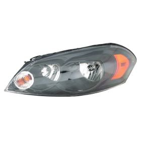 2006-2010 Chevrolet Impala Performance Headlamp Set Lh (Driver Side)+Rh  (Passenger Side) - Oem Style & Black Bezel - GM2505134-2