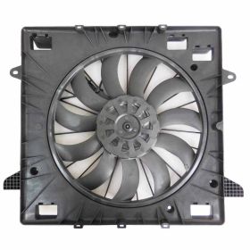 Cadillac XT5 2017-2019 Radiator And Condenser Fan Assembly With One Big Fan - GM3115296 OEM# 23419653
