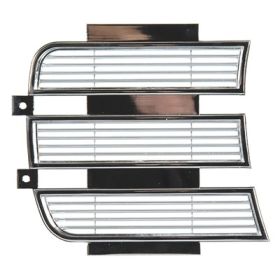 1969-1969 CHEVROLET CAMARO Passenger Side Chrome Inner Head Light Door For Rally Sport Models - GMK4020060693R