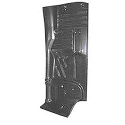 1955-1957 Chevrolet 150 - Driver Side Full Length Floor Pan For Sedan And Wagon Models - GMK404050055R