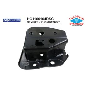 2012-2015 Honda Civic Hybrid Rear Driver Side Bumper Impact Bar Bracket - Diamond Standard Certified - HO1166104DSCOEM #71585TR2A00ZZ