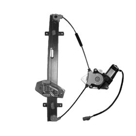 2001-2005 Honda Civic Sedan Window Regulator Front Passenger Side Power - OEM# 72210S5DA06 - HO1351108-3