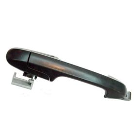2003-2007 Honda Accord Sedan Door Handle Outer Rear Passenger Side (Smooth Black) - HO1521114-3