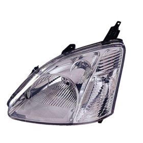 2002-2003 Honda Civic Hatchback Head Lamp Driver Side HQ - OEM# 33151S5TC01 - HO2518103-3