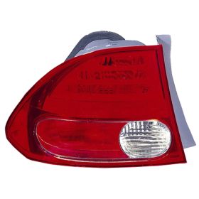 2006-2008 Honda Civic Hybrid Tail Lamp Driver Side HQ - OEM# 33551SNAA02 - HO2800166-3