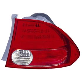 2006-2008 Honda Civic Hybrid Tail Lamp Passenger Side HQ - OEM# 33501SNAA02 - HO2801165-3