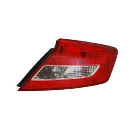 2012-2013 Honda Civic Coupe Tail Lamp Passenger Side HQ - OEM# 33500TS8A01 - HO2801179-3