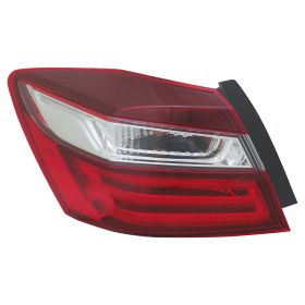 2016-2017 Honda Accord Sedan Tail Lamp Driver Side HQ - OEM# 33550T2AA21 - HO2804108-3