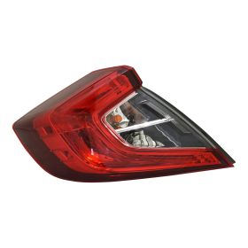 2016-2021 Honda Civic Sedan Driver Side Outer Tail Light Assembly - Best Value - HO2804110OEM #33550TBAA01