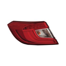 2018-2022 Honda Accord Sedan Driver Side Outer Tail Light Assembly - Best Value - HO2804118OEM #33550TVAA01
