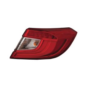 2018-2022 Honda Accord Sedan Passenger Side Outer Tail Light Assembly - Best Value - HO2805118OEM #33500TVAA01