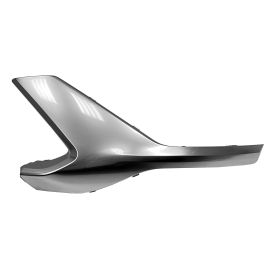 2021-2023 Hyundai Santa Fe Front Driver Side Valance Panel [Lower End Plate/Molding] Satin Chrome - Best Value - HY1046122
