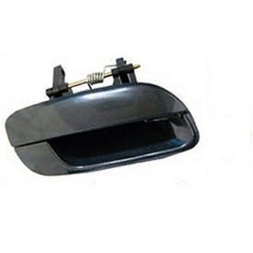 2001-2006 Hyundai Elantra Door Handle Outer Rear Driver Side Black Ptm - HY1520102-3