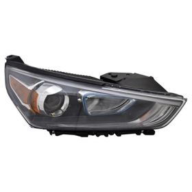 2017-2019 Hyundai Ioniq Hybrid - Passenger Side Halogen Headlight Assembly - HY2503231