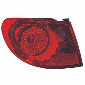 2007-2010 Hyundai Elantra Driver Side Outer Tail Light Assembly - Best Value - HY2804108