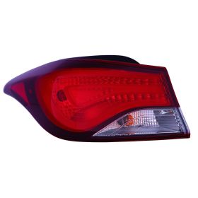 2014 Hyundai Elantra Coupe Tail Lamp Passenger Side Korea Built HQ - OEM# 924023X230 - HY2805130-3