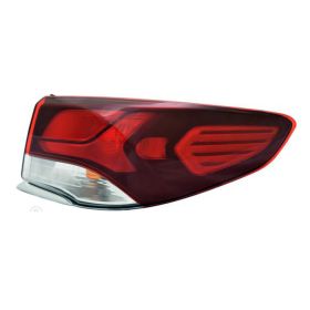 2018-2019 Hyundai Sonata Tail Lamp Passenger Side W/O Led HQ - OEM# 92402C2500 - HY2805153-3