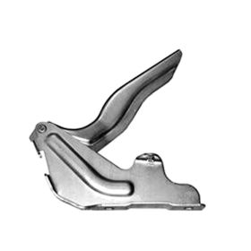 2011-2013 Infiniti Qx56 Hood Hinge Passenger Side Matte-Silver Finish - OEM# 654001LA0A - IN1236123-3