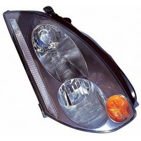 2003-2005 Infiniti G35 Coupe Head Lamp Passenger Side Xenon HQ - OEM# 26010AM826 - IN2503123-3