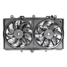 Infiniti Q50 Sedan 2016-2019 Radiator And Condenser Fan Assembly With Two Fans Side By Side - IN3115115