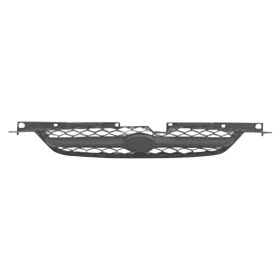 2003-2005 Kia Rio Sedan Grille Painte Black - KI1200115-3