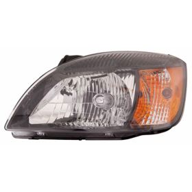 2010-2011 Kia Rio Sedan Head Lamp Driver Side Black Bezel HQ - OEM# 921011G610 - KI2502153-3