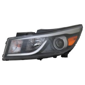 2015-2018 Kia Sedona Head Lamp Driver Side Halogen HQ - OEM# 92101A9110 - KI2502181-3