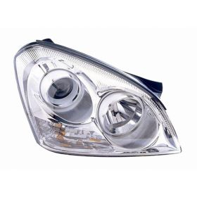 2006-2007 Kia Magentis (Canada) Head Lamp Passenger Side W/Chrome Insert W/O App Pkg To 04/16/07 HQ - KI2503124-3