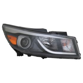 2015-2018 Kia Sedona Head Lamp Passenger Side Halogen HQ - OEM# 92102A9110 - KI2503181-3