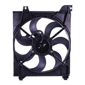 2008-2010 Kia Rio Sedan Cooling Fan Assembly - OEM# 253801G101 - KI3115132-3