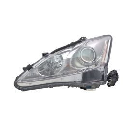 2009-2010 Lexus Is250 Sedan Head Lamp Driver Side Halogen W/O Auto Leveling HQ - OEM# 8117053400 - LX2518125-3
