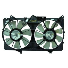 Toyota Solara 2002-2003 Dual Fan Assembly - LX3115107 OEM# 163610A120/167110A170
