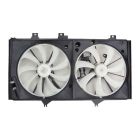 Lexus Es350 2013-2018 Radiator And Condenser Fan Assembly With Two Fans Side By Side-with Module - LX3115139 OEM# 1671131540/1636331090