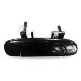 1999-2003 Mazda Protege Door Handle Outer Rear Passenger Side Plastic Black Smooth - MA1521101-3