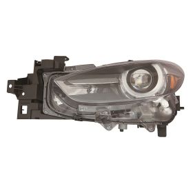 2017-2018 Mazda 3 Driver Side Led Head Light Assembly - CAPA Certified - MA2502154COEM #BBNT51041