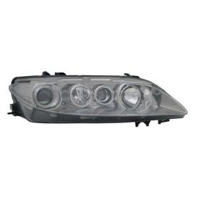 2003-2005 Mazda Mazda 6 Head Lamp Passenger Side W/Fog Lamp Std Halogen HQ - OEM# GK2C510K0C - MA2503129-3