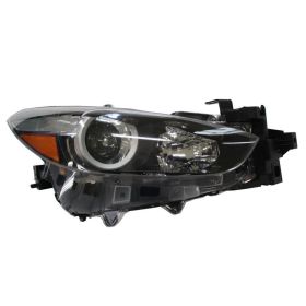 2017-2018 Mazda 3 Passenger Side Halogen Headlight Assembly - Best Value - MA2503149OEM #BABF510K0D/BABF51030