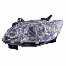 2004-2006 Mazda Mpv Head Lamp Driver Side Wo/Rocker Moulding HQ - OEM# LE43510L0C - MA2518111-3