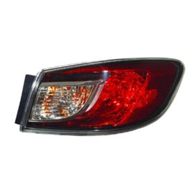 2010-2013 Mazda Mazda 3 Tail Lamp Passenger Side W/O Led Sedan HQ - OEM# BBM451150F - MA2801144-3