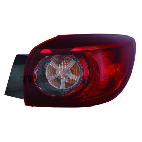 2014-2018 Mazda Mazda 3 Tail Lamp Passenger Side Hb Bulb Type Japan Built HQ - OEM# BHP151150C - MA2805115-3