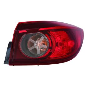 2014-2018 Mazda Mazda 3 Tail Lamp Passenger Side Sedan Bulb Type Japan Built HQ - OEM# BHN151150B - MA2805117-3