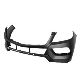 2015 Mercedes Ml250 Bumper Front Primed W/O Sensor W/O H L Washer Hole W/O Amg Sport Pkg - OEM# 16688500259999 - MB1000370-3