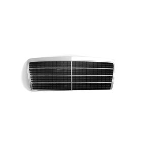 1994-1995 Mercedes Benz E320 (W124) Grille Assembly-Chrome / Grey - MB1200130-2