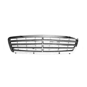 2001-2007 Mercedes C230 Grille Chrome/Silver W/Sport Pkg (Avngrd/Elgns) - MB1200142-3