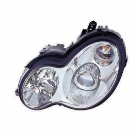 2003-2007 Mercedes C230 Head Lamp Driver Side W/Bi-Xenon Type Sedan/Wgn (W/O Bulb/Module Exclude C55) HQ - OEM# 2038204161 - MB2502121-3