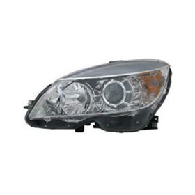 2008-2009 Mercedes C230 Head Lamp Driver Side W/Chrome Ring Frontom 09/02/2007 HQ - OEM# 2048208761 - MB2502163-3