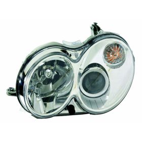 2006-2009 Mercedes Clk350 Head Lamp Driver Side W/O Curve Lighting W/O Bulb/Module Clk Models HQ - MB2518102-3